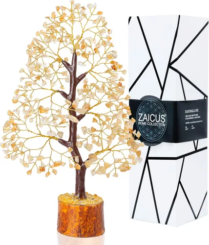 Miniatura 10 de ZAICUS Árbol de la vida de cristal de 7 chakras para decoración del hogar, regalos de cumpleaños de piedras preciosas para mujeres, amigos, mamá