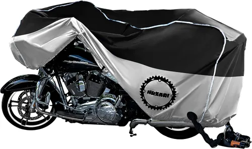 Miniatura 17 de Funda Resistente Pequeña de 250cc para Motocicleta - Fundas Impermeables para Motocicletas para Almacenamiento al Aire Libre - Funda Impermeable