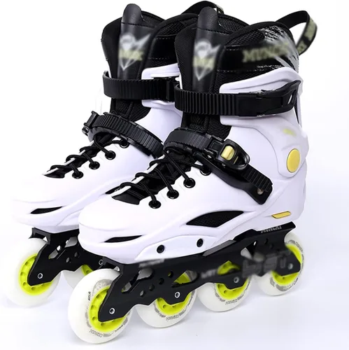 Miniatura 10 de DHAEY Patines en línea para principiantes profesionales para niños y niñas, 8 ruedas, patines para deportes al aire libre