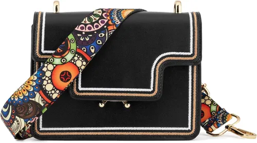 Miniatura 169 de ZOOEASS - Correa de repuesto para cartera, para colgar en el hombro o para cruzar, ancha y ajustable, de lona