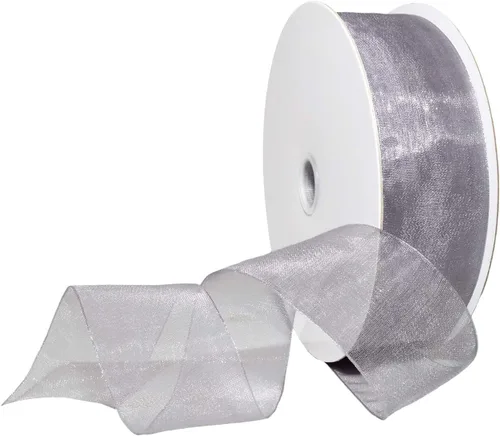 Miniatura 81 de Morex Ribbon 91803/100-609 Cinta de nailon Organdy, 5/8 pulgadas por 100 yardas, color rojo