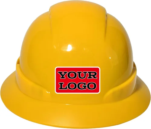Miniatura 26 de Casco de trabajo de construcción personalizado Casco de seguridad con suspensión de trinquete de 6 puntos con ventilación negro (C-BLACK)