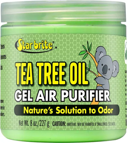 STAR BRITE ATTIA - Purificador de aire de gel de aceite de árbol de té australiano puro certificado – tina – 8 onzas (096508)