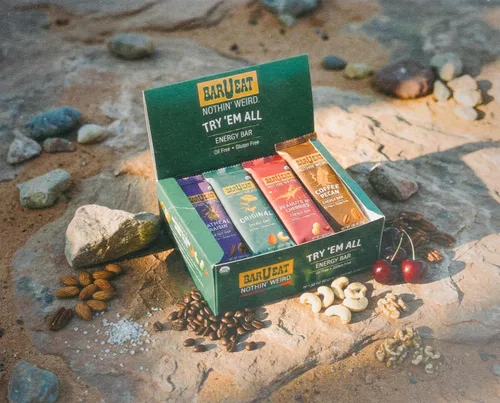 Miniatura 4 de BAR-U-EAT Barra energética sin gluten, orgánica, suave y masticable. Comida real, sin aceite de semilla, sin azúcar artificial, embalaje