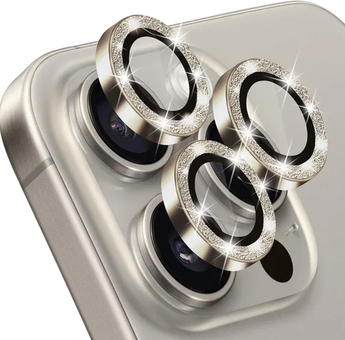 Miniatura 12 de Compatible con iPhone 15 Pro/iPhone 15 Pro Max, protector de lente antiarañazos, protector de lente de vidrio templado 9H, protector de pantalla