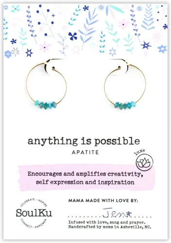 Miniatura 10 de SoulKu Gold Hoop Earrings for Women, 14k Gold Earrings, Delicate Jewelry