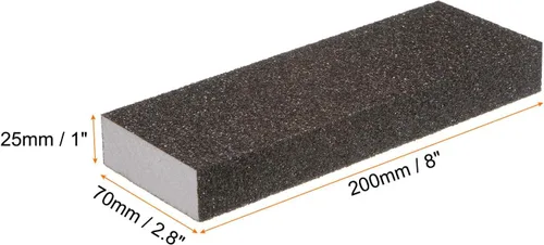 Miniatura 3 de HARFINGTON Bloques de esponja de lijado grueso, bloque de lijado de espuma de grano 80-100 para pulir la cocina de metal de madera de yeso
