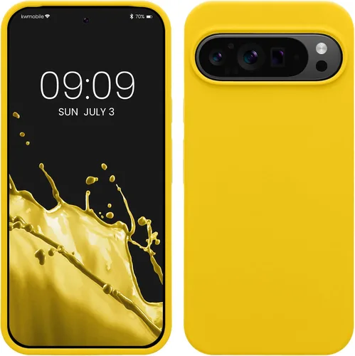 Miniatura 153 de kwmobile Funda Compatible con Google Pixel 6 Pro - Funda de Teléfono de Silicona TPU con Acabado Suave - Azul Caribe