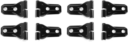 Miniatura 15 de JeCar Cubiertas de Bisagras de Puerta ABS Accesorios Exteriores para Jeep Wrangler JK JKU 2007-2018, Negro