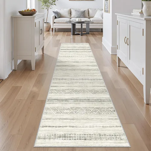 Miniatura 15 de Miukiki Alfombra marroquí lavable de 2 x 3 pies para sala de estar, antideslizante, plegable, grande y suave, para comedor y dormitorio