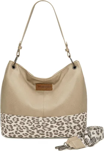 Miniatura 111 de Wrangler Hobo - Bolsas para mujer de cuero vegano con asa superior, bolsos de hombro y bolsos