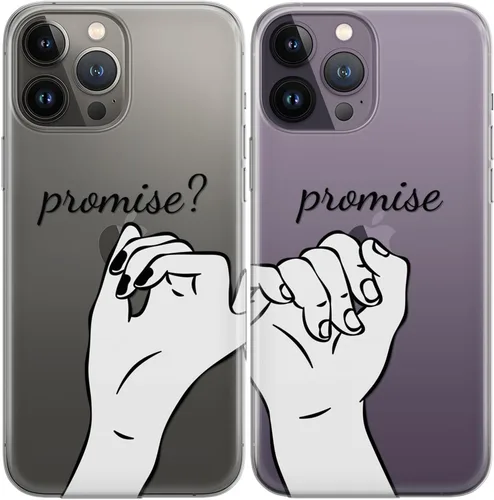 Miniatura 11 de Fundas a juego para parejas compatibles con iPhone 15 14 13 Pro Max 12 Mini 11 Xs 6s 8 Plus 7 Xr 10 SE X 5 Femenino Par de Nupcial Estampado Púrpura