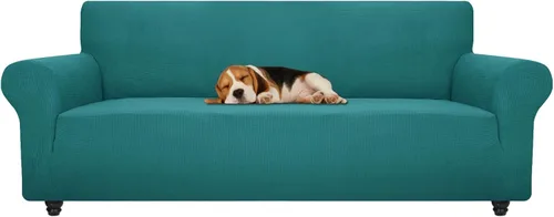 Miniatura 8 de ZNSAYOTX Funda súper elástica para silla (30"-47"), nuevas fundas de silla a rayas para sala de estar, aptas para perros y mascotas, protector