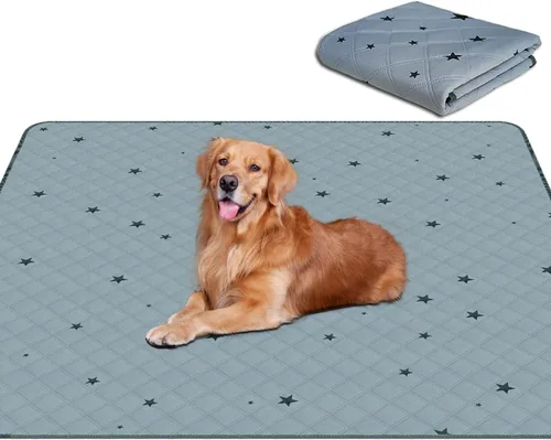 Miniatura 16 de RIOUSSI Almohadillas lavables para orina de perros, reutilizables, absorbentes, a prueba de fugas, antideslizantes, para entrenamiento de orinal