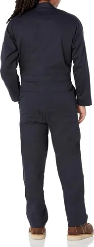 Miniatura 4 de Bulwark FR mens Flame Resistant 9 Oz Twill Cotton Classic Coverall With Hemmed Sleeves