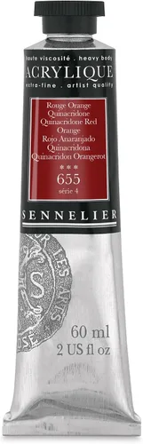 Miniatura 81 de Sennelier Acrílico para artistas extrafinos, 2.0 fl oz, luz verde cromo S3