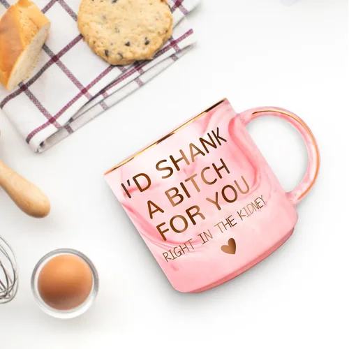 Miniatura 3 de Regalos de cumpleaños para mujeres, taza de café divertida de 12 onzas para mejor amiga, novia, mejores amigas, adolescentes, niñas, hermanas