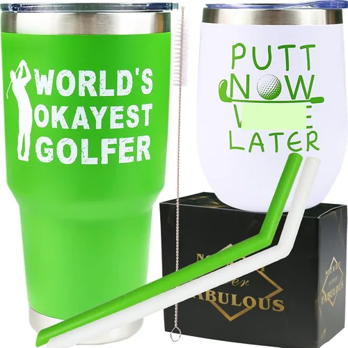 Regalos para amantes del golf, regalos divertidos para golfistas, ideas de regalos de golf, regalos de golf, vaso de golf, taza de café, golfista