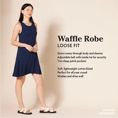 Miniatura 2 de Tienda Essentials - Vestido con vuelo y sin mangas para mujer (disponible en tallas extragrandes)