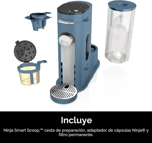 Miniatura 8 de Ninja Pods & Grounds - Cafetera de una sola porción, compatible con cápsulas K-Cup, depósito de 56 onzas, tamaños de preparación de taza de 6 onzas