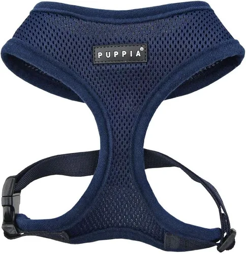 Miniatura 17 de Puppia - Arnés suave para perro, para colocarlo sobre la cabeza, sin estrangulamiento, malla transpirable de triple capa, correa de pecho ajustable