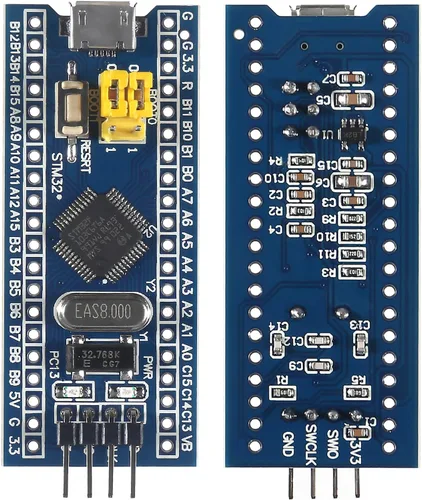 Miniatura 3 de Alinan 2 unids ST-Link V2 Unidad de Programación Emulador Descargador (color al azar)+2pcs STM32F103C6T6 Placa de desarrollo de sistema mínimo