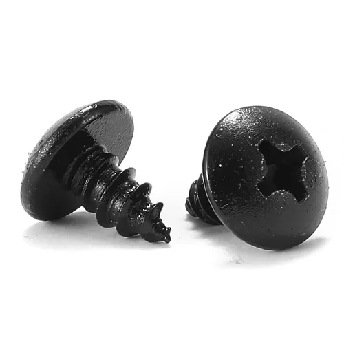 Miniatura 10 de Tornillo de madera de cabeza de cerradura de 1 x 4, 100 piezas, tornillo Phillips de acero inoxidable 18-8 (304) de autorroscado rápido con óxido