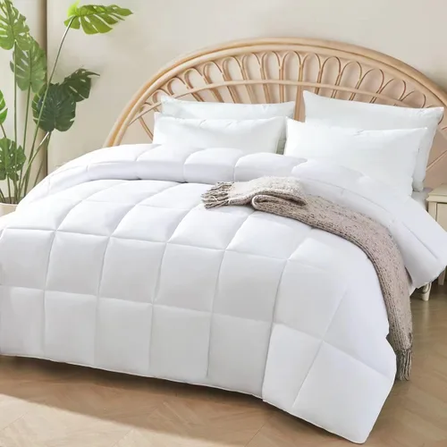 Miniatura 12 de STWIENER Edredón 100% viscosa hecho de bambú para personas que duermen con calor, relleno de edredón suave, transpirable, sedoso, tamaño Todas