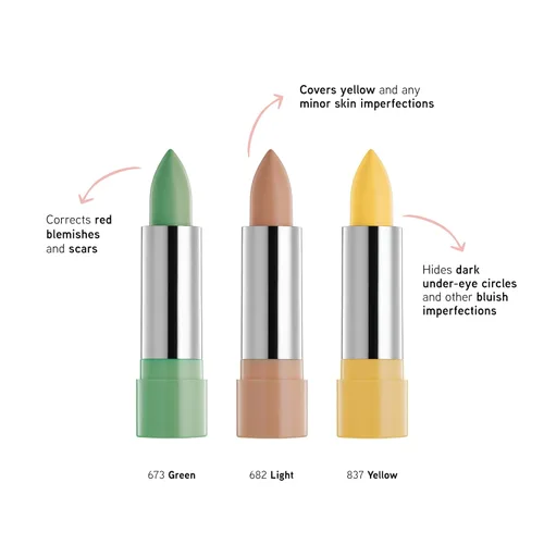 Miniatura 7 de Physicians Formula Lápiz corrector de cubierta suave, amarillo para imperfecciones, círculos debajo de los ojos e imperfecciones de la piel