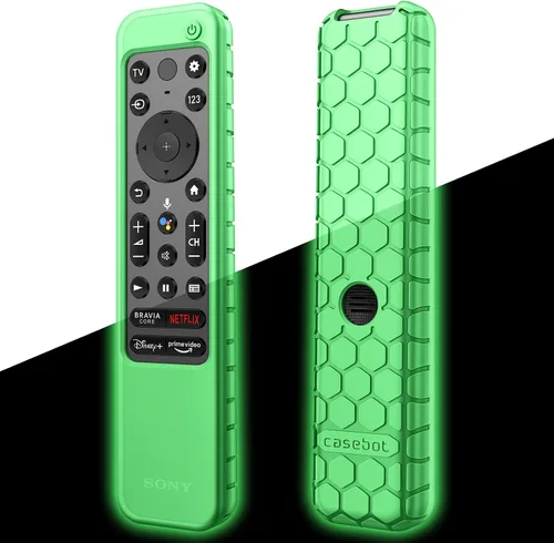 Miniatura 9 de Fintie Funda protectora para Sony RMF-TX920U RMF-TX910U RMF-TX900U RMF-TX810U RMF-TX800U Control remoto por voz 2025 2024 2023 2022, peine miel Negro