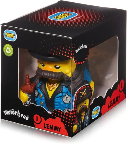 Miniatura 2 de TUBBZ Figura coleccionable de pato de goma de vinilo Lemmy de edición en caja - Productos oficiales de Motorhead - TV, películas y videojuegos