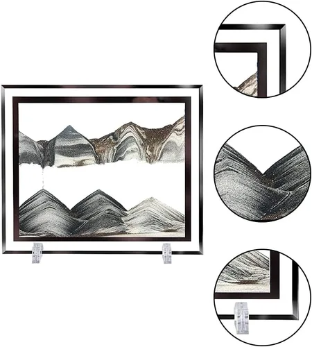 Miniatura 3 de Imagen de arte de arena en movimiento Mar Profundo Dinámico 8D Paisajes de arena Imágenes en movimiento Oficina Escritorio Arte Decoración Juguetes