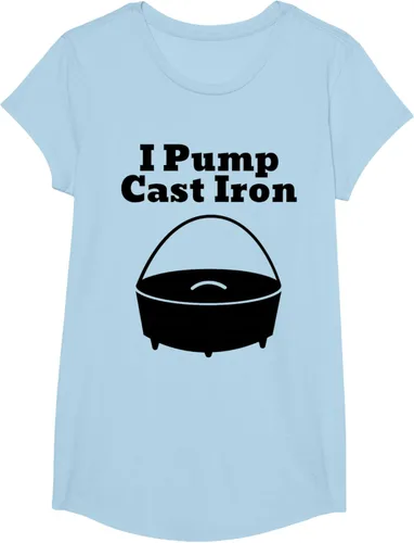 Miniatura 14 de I Pump - Camiseta de hierro fundido para cocinar al horno holandés