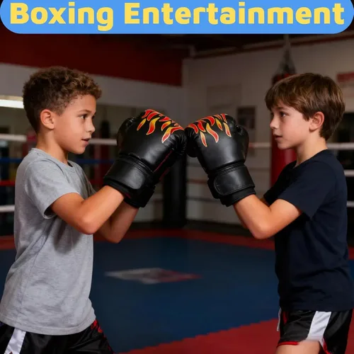 Miniatura 6 de Guantes de Boxeo para Niños Guantes de Boxeo Rojo Azul