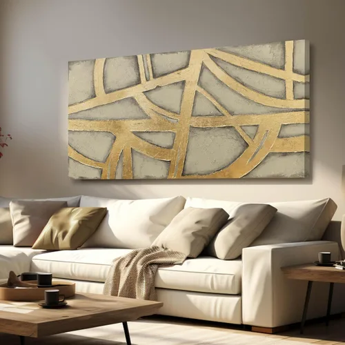 Miniatura 15 de Arte de pared geométrico de mediados de siglo, decoración moderna en blanco y negro, cuadros para paredes, lienzo fotográfico para sala de estar