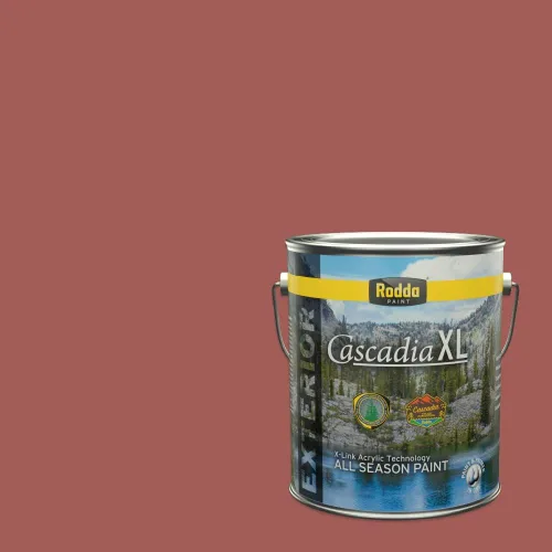 Miniatura 65 de Rodda Paint CASCADIA ZERO - Pintura plana e imprimación para interiores en uno, cuarto de galón, rosa Mullen