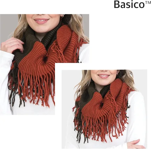 Miniatura 4 de Bufandas infinitas para mujer, modernas, suaves y de invierno