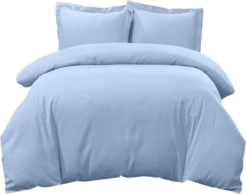 Miniatura 2 de Royal Hotel Bedding Funda nórdica de 300 hilos, 3 piezas, 100% algodón, tejido percal superior, 100% algodón