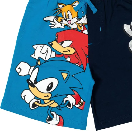 Miniatura 7 de SEGA Sonic The Hedgehog Knuckles The Tails - Paquete de 3 pantalones cortos