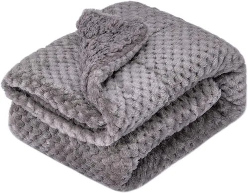 Miniatura 32 de Manta o manta mullida para bebé, suave, cálida y acogedora manta de vellón coral para niños pequeños, bebés o recién nacidos, para cuna, cochecito
