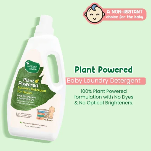 Miniatura 2 de Mother Sparsh Detergente líquido para ropa de bebé (1Ltr+25gms)