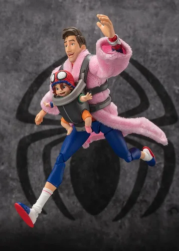 Miniatura 2 de TAMASHII NATIONS - Spider-Man: Across The Spider-Verse - Figura de acción de Peter B. Parker y MayDay Parker S.H.Figuarts