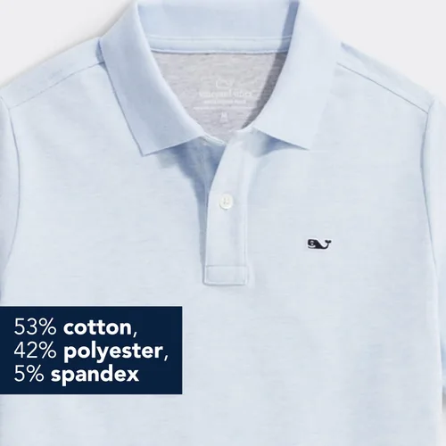 Miniatura 4 de vineyard vines Edgartown Pique Polo para niño