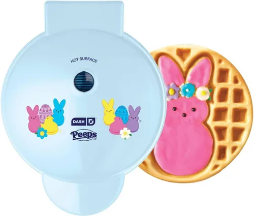 Miniatura 10 de DASH Máquina de gofres Express de 8" para gofres, paninis, hash browns + otros desayunos, almuerzos o aperitivos, con superficies de cocción