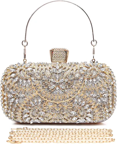 Miniatura 2 de Bolso de mano de noche para mujer boda fiesta de graduación regalo de Navidad y fiesta de Navidad