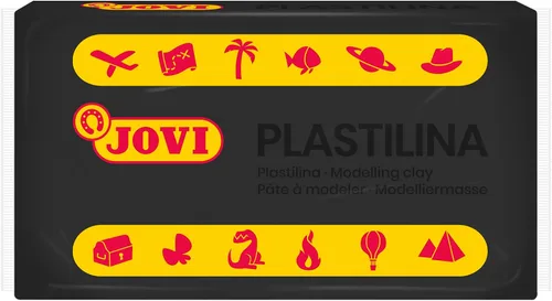 Miniatura 2 de Jovi - Arcilla de modelado reutilizable que no se seca, 30 barras de plastilina, 1.75 onzas cada una, total de 3.3 libras (negro)