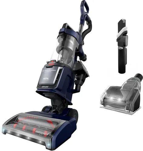 Miniatura 7 de Bissell Borrador de pelo de mascotas con potente succión, HEPA, rollo de cepillo sin enredos, 39883