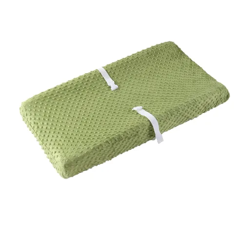 Miniatura 16 de Funda para cambiador de bebé, funda de felpa súper suave para cambiador de pañales para bebés niñas y niños, ultra cómoda, segura para bebés, se