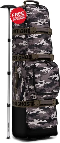 Miniatura 8 de Ghost Golf AWOL - Bolsa de viaje de golf para aerolíneas con ruedas, funda de viaje acolchada suave para palos de golf que se adapta a todas