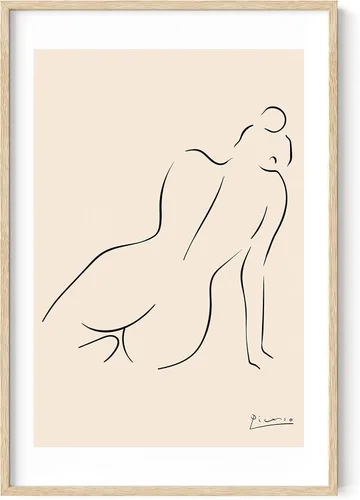 Miniatura 54 de HAUS AND HUES Matisse - Impresión artística minimalista y moderna, arte estético de Henri Matisse, póster abstracto para dormitorio, habitación
